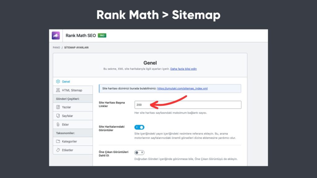 Rank Math Sitemap